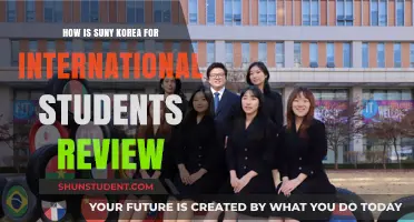 Life at SUNY Korea as an International Student