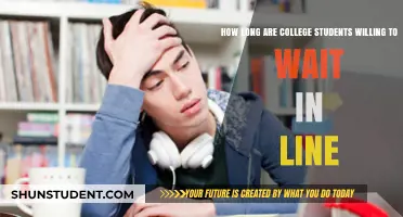 College Students' Patience: How Long Will They Wait in Line?