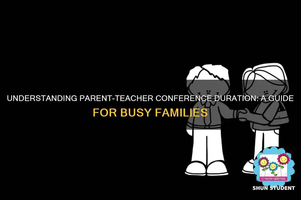 how long are parent student teacher confrences