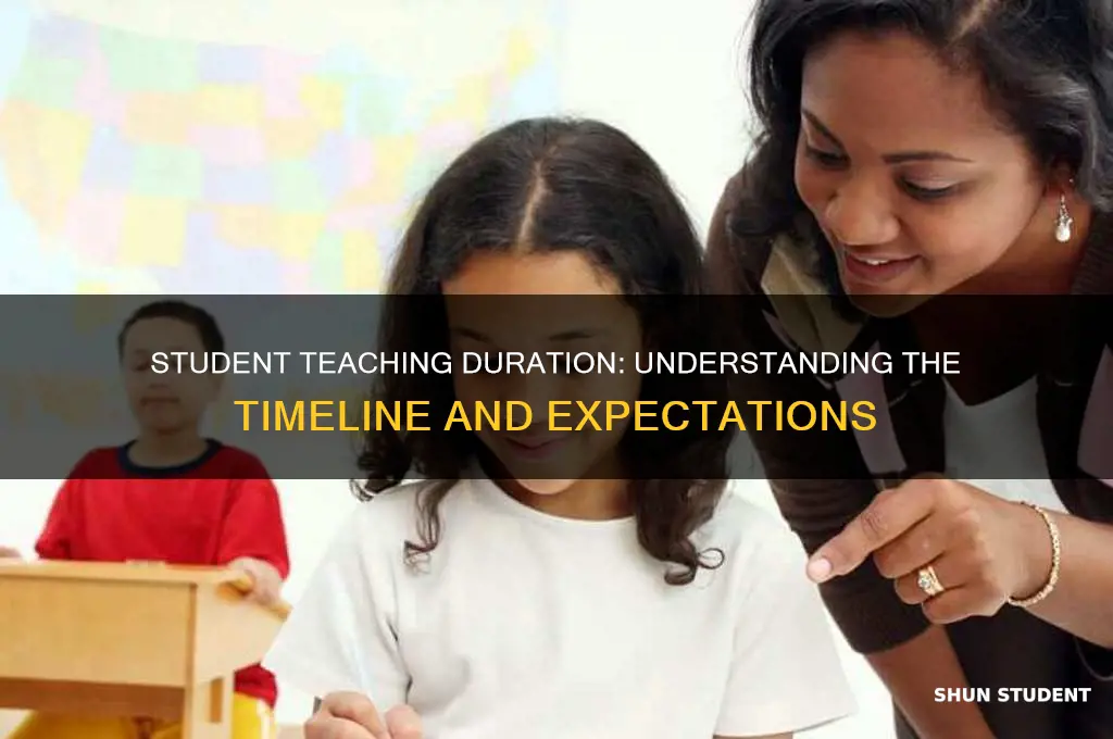 how long are you a student teacher