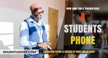 Teacher Phone Confiscation: Understanding Duration Limits for Student Devices