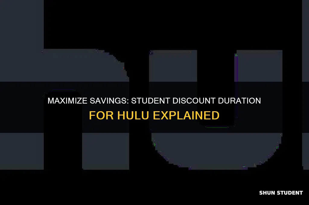 how long can i have student discount for hulu