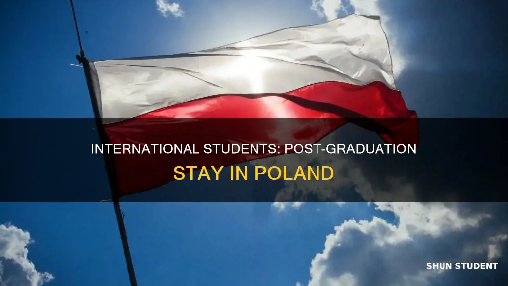 how long can international students stay in poland after graduation