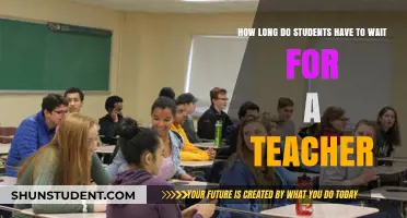 Waiting for Teachers: Understanding Student Delays in Classroom Settings