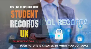 University Student Records: Retention and Access in the UK