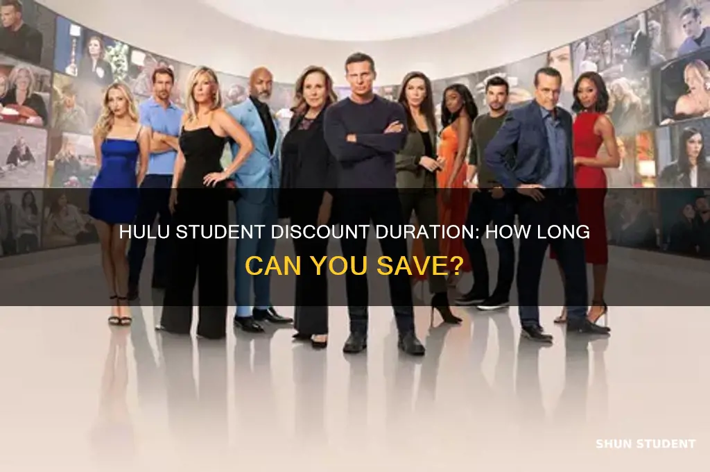 how long does hulu student discount last
