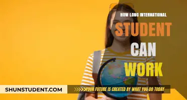 International Students: Work Duration and Visa Rules