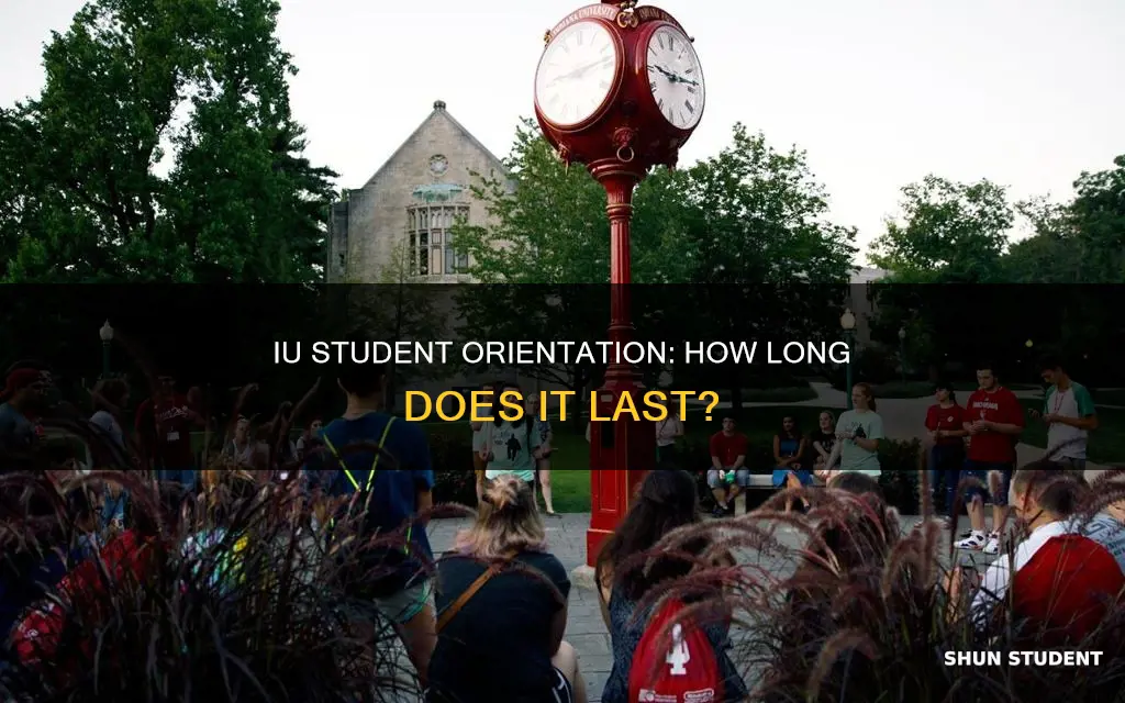 how long is student orientaion at indiana university