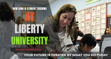 Student Teaching Duration at Liberty University: How Long?