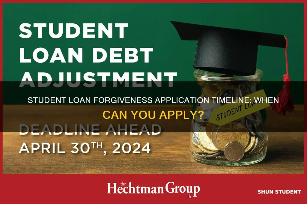 how long is the student loan forgiveness application open