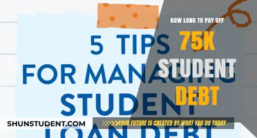 Student Debt: Paying Off $75K and Regaining Financial Freedom