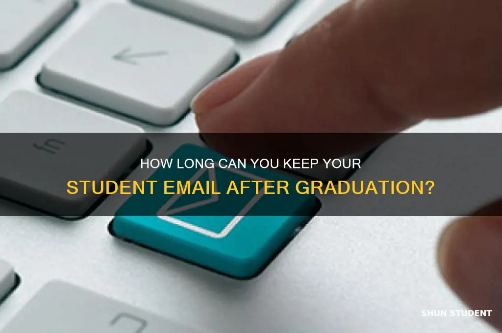 how long will i have a student email