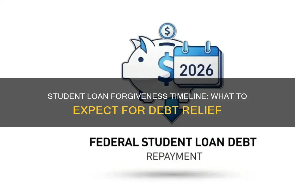 how long will it take for my student loan forgiveness