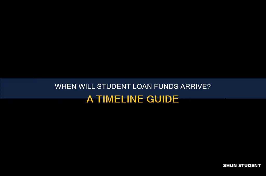 how long will it take to get student loan money