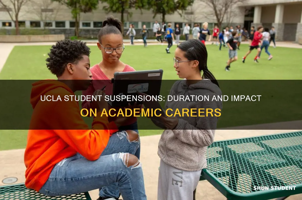 how long will ucla students be suspended