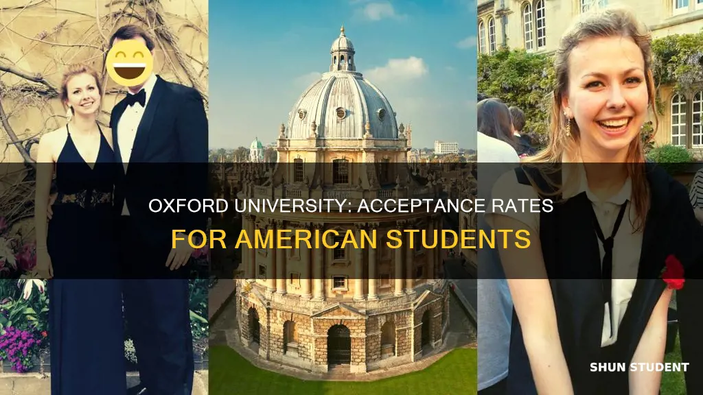 how many american students get accepted at oxford university