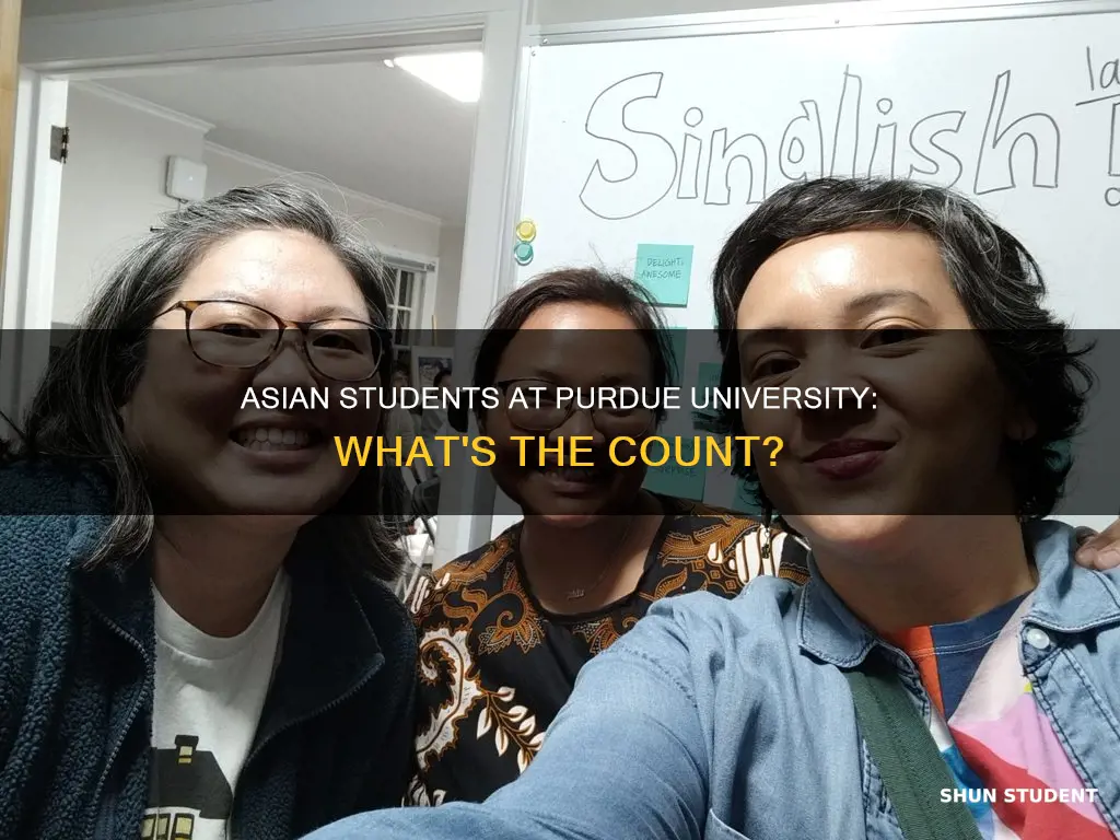 how many asian students at purdue university