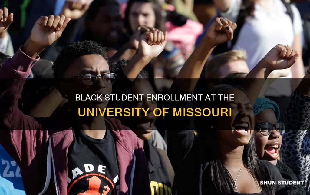 how many black students are at the university of missouri