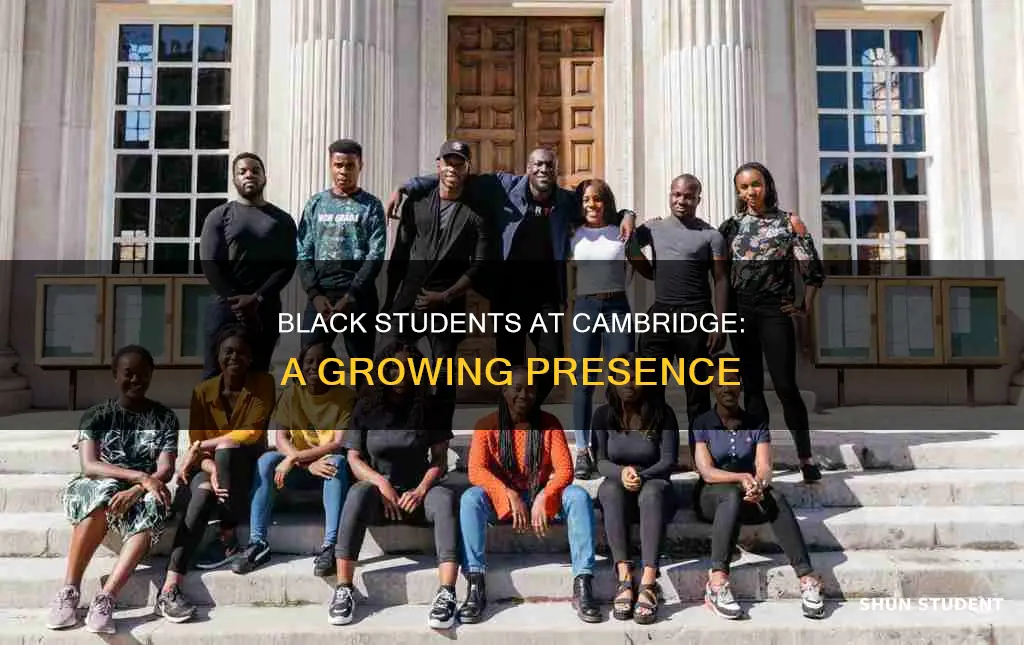 how many black students at cambridge university