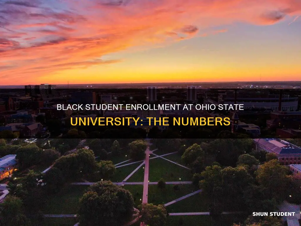 how many black students at ohio state university