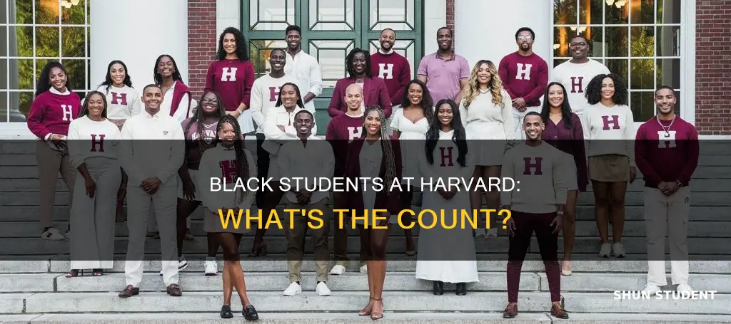 how many black students attend harvard university