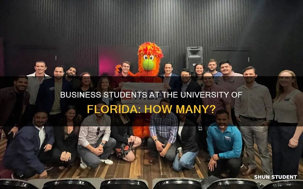 how many business students at university of florida