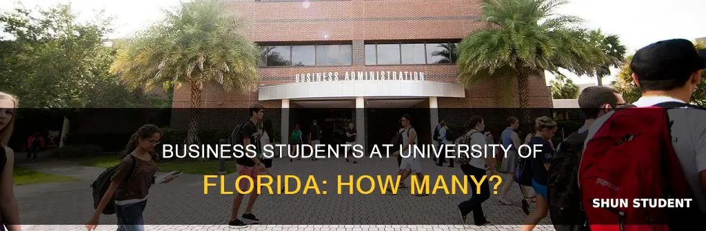 how many business students at university of florida