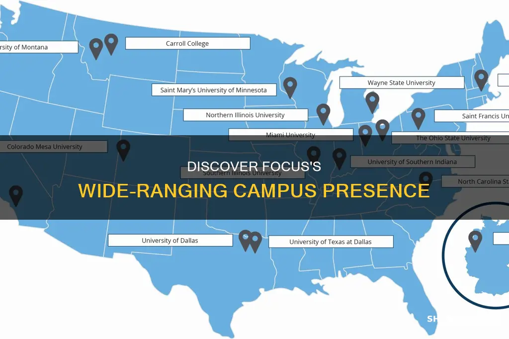 how many campuses does fellowship of catholic university students