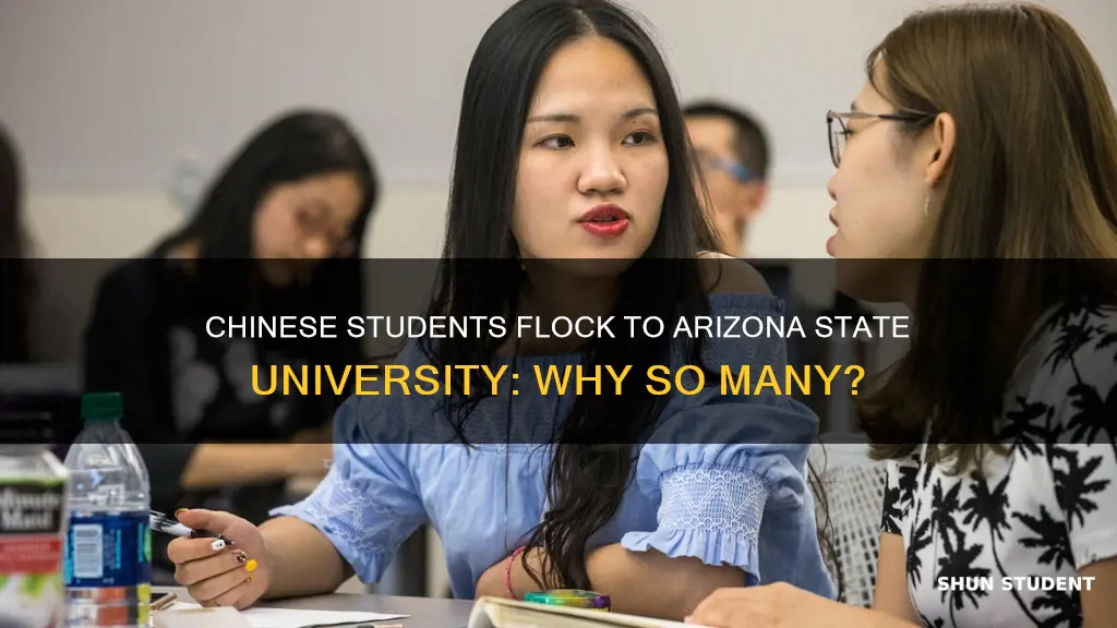 how many chinese students at arizona state university