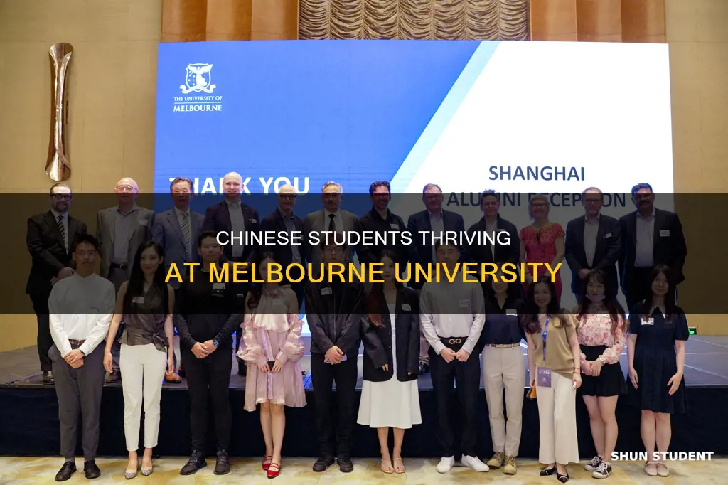 how many chinese students at melbourne university