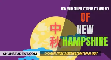 Chinese Students at University of New Hampshire: How Many?