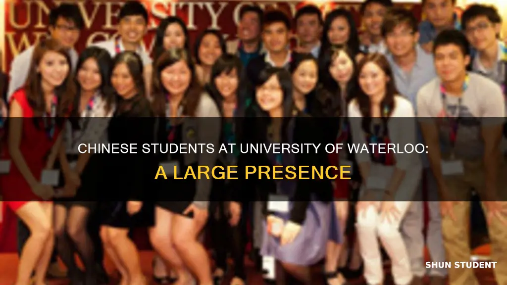 how many chinese students in university of waterloo