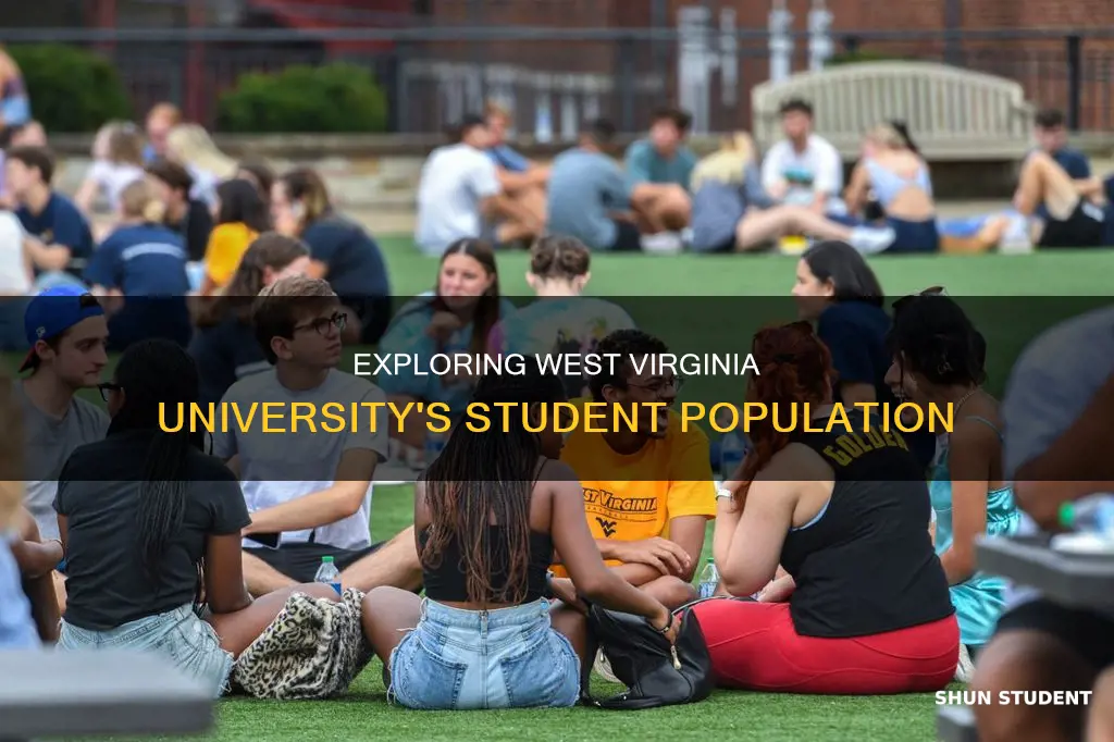 how many college students at west virginia university