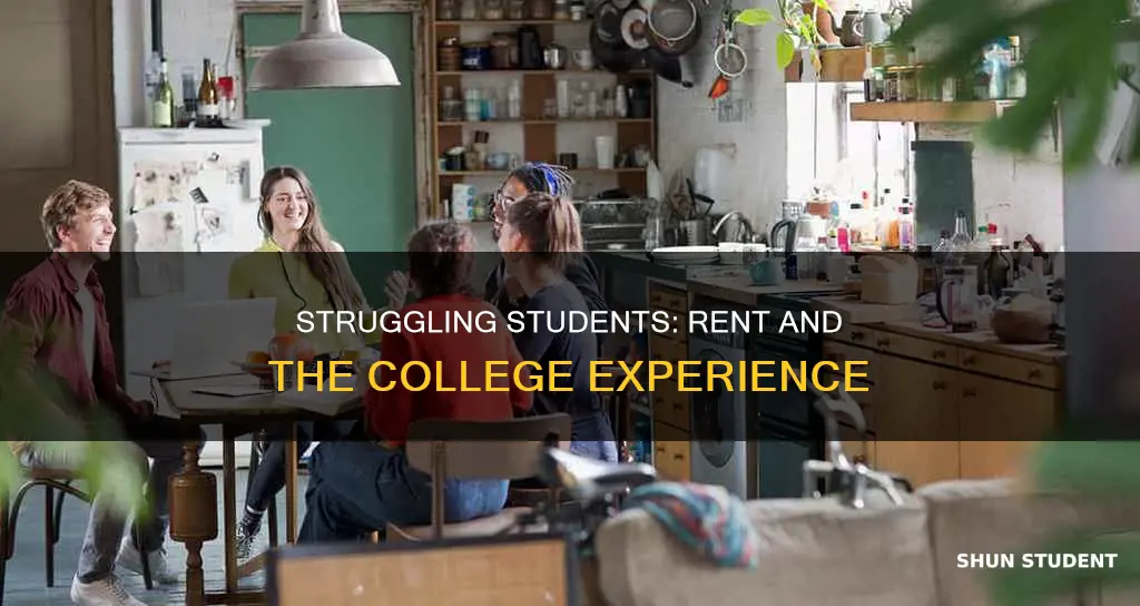 how many college students have to pay their own rent