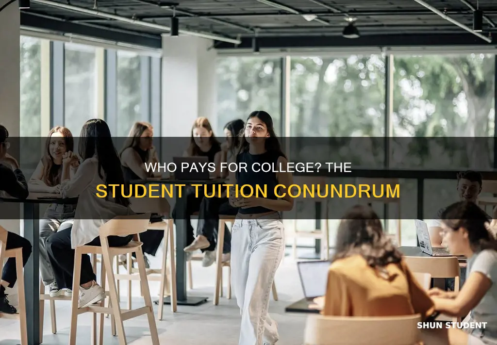how many college students pay their own tuition without help