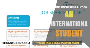 International Student Job Hunt: How Many Applications?