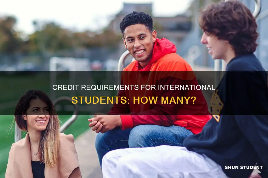 how many credit does a international student need