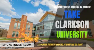 Credit Hours at Clarkson University: What's the Maximum?