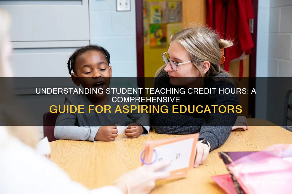 how many credit hours is student teaching