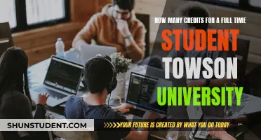 Full-Time Study at Towson University: Understanding Credit Requirements