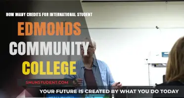 International Students: Edmonds Community College Credit Requirements