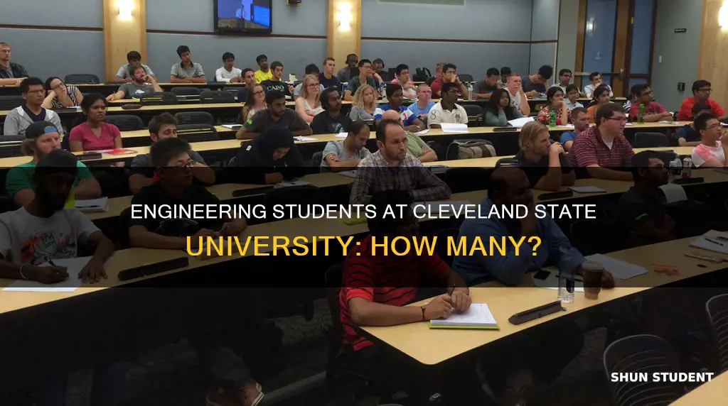 how many engineering students are at cleveland state university