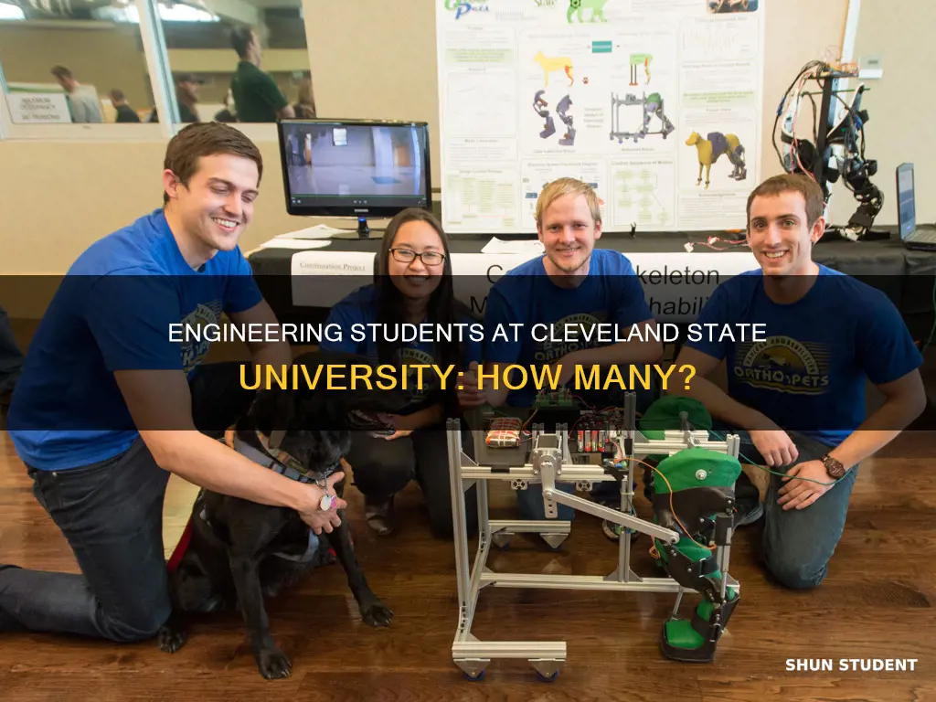 how many engineering students are at cleveland state university