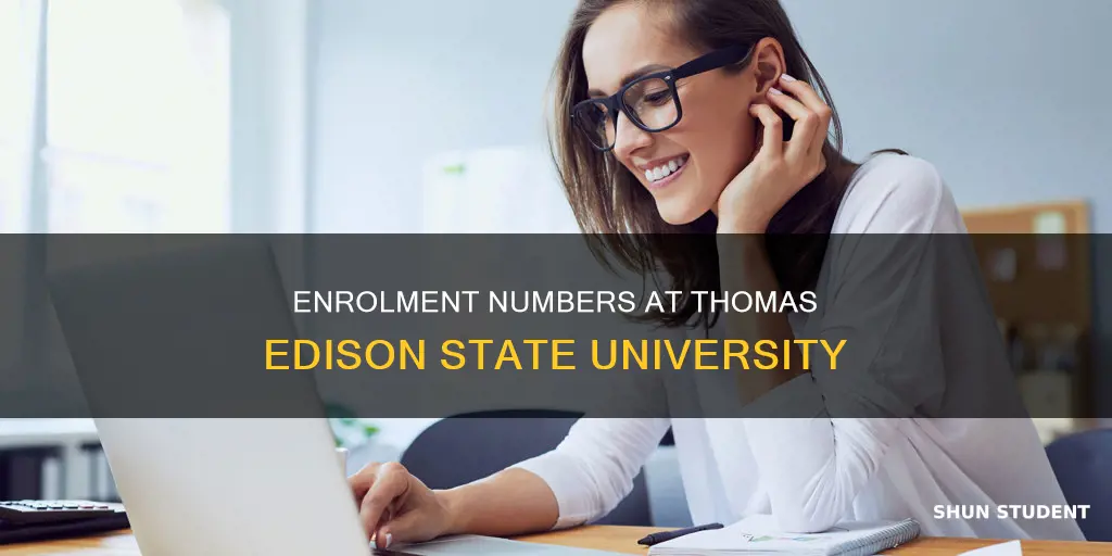 how many enrolled student at thomas edison state university