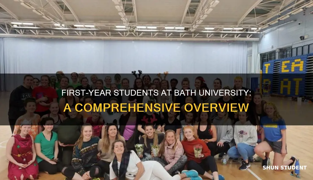 how many first year students at bath university