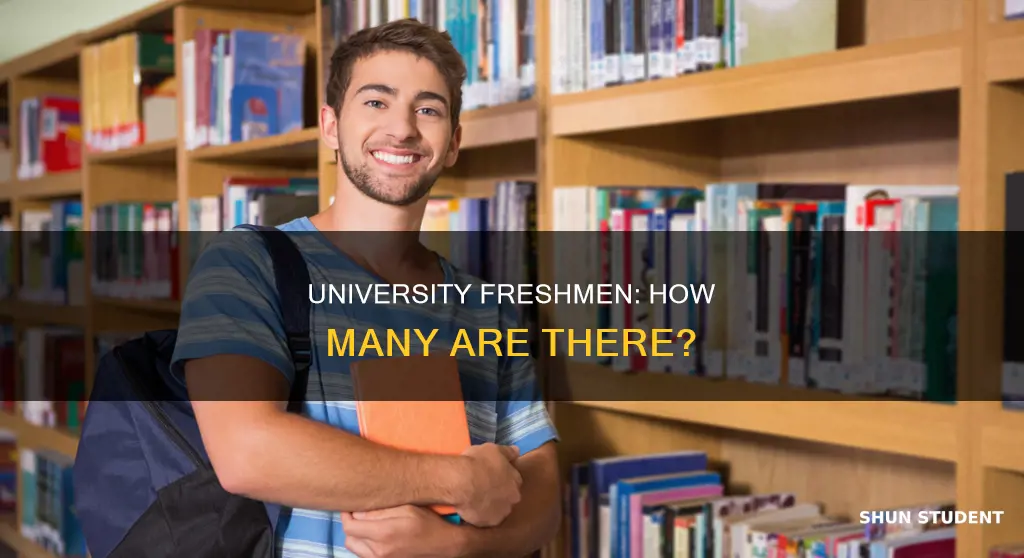 how many first year university students