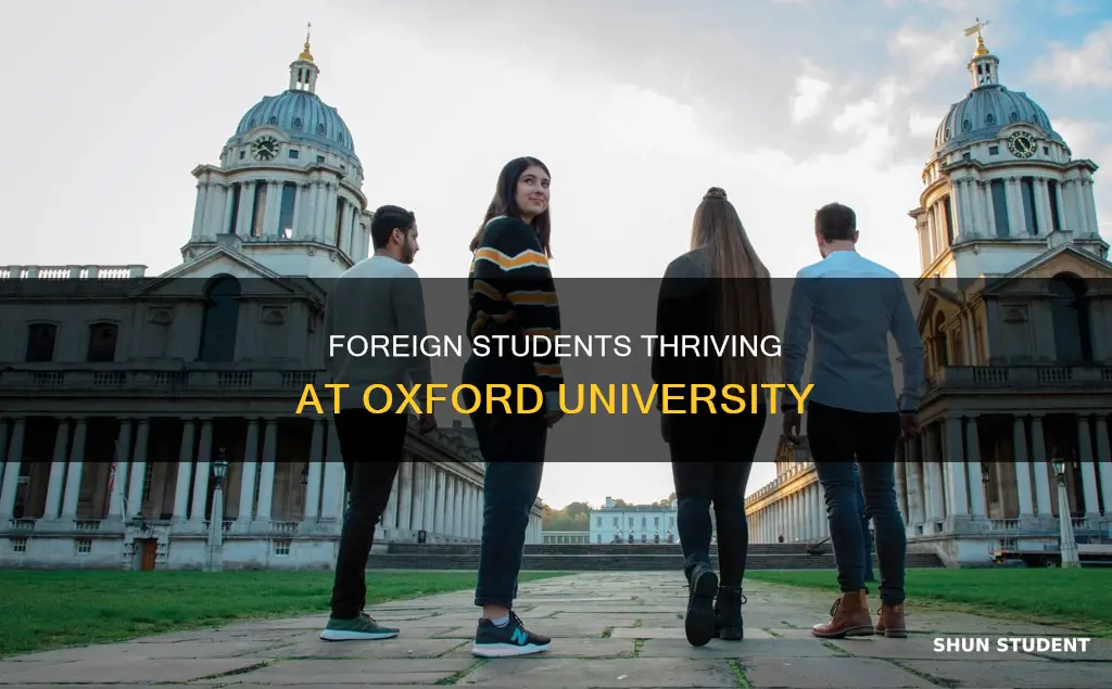 how many foreign students at oxford university