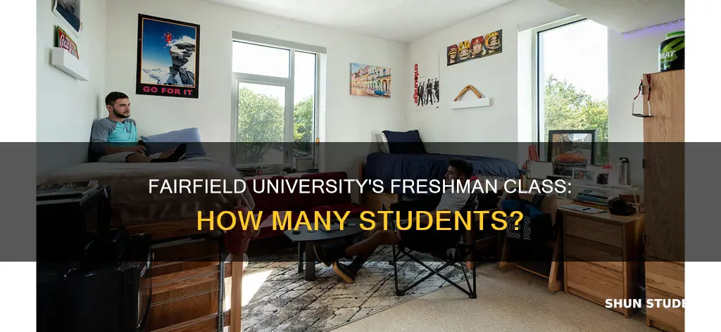 how many freshman students at fairfield university
