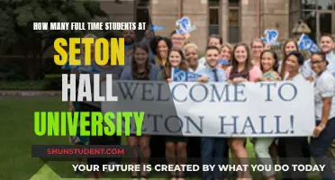 Exploring Full-Time Student Numbers at Seton Hall University