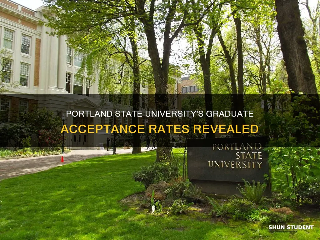 how many graduate students are accepted to portland state university